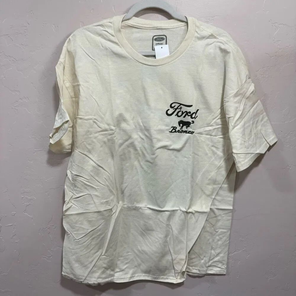 Ford Bronco Graphic Cotton T-Shirt Official Licensed Large New